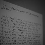 Photo Braille textbook